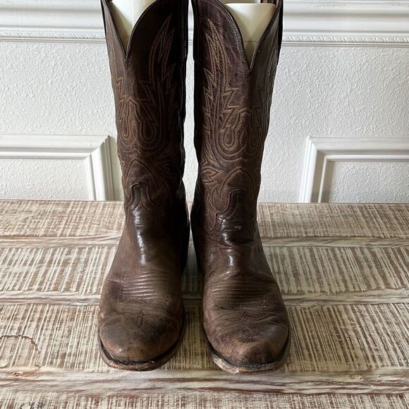 Lucchese Leather Western Boots